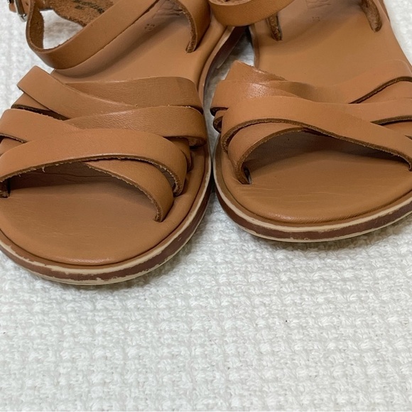 Girls Zara Soft Leather Sandals Size 30 - Picture 6 of 10